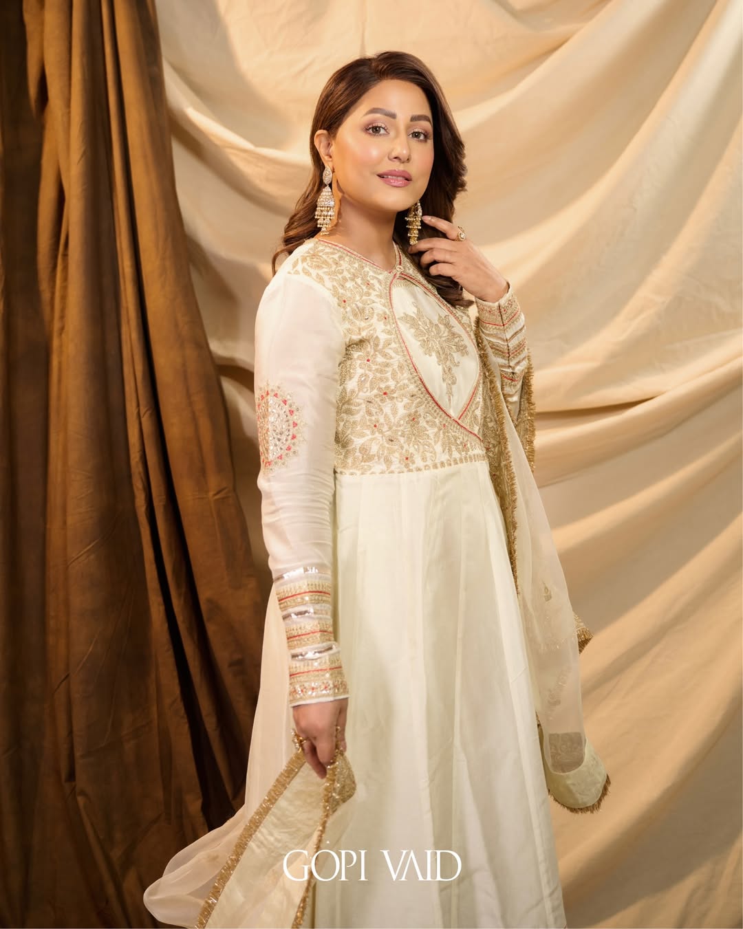 Golconda Meera Anarkali Set- Hina Khan